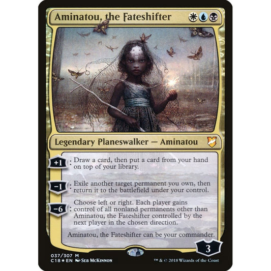 Aminatou, the Fateshifter mythic 37 Magic the Gathering Commander 2018