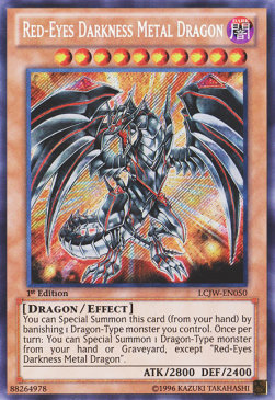 Red-Eyes Darkness Metal Dragon - Legendary Collection 4: Mega Pack (Secret Rare) [LCJW-050]