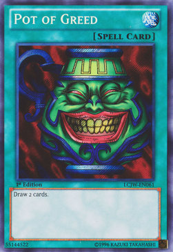 Pot of Greed - Legendary Collection 4: Mega Pack (Secret Rare) [LCJW-061]