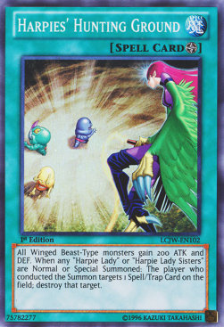 Harpies' Hunting Ground - Legendary Collection 4: Mega Pack (Super Rare) [LCJW-102]