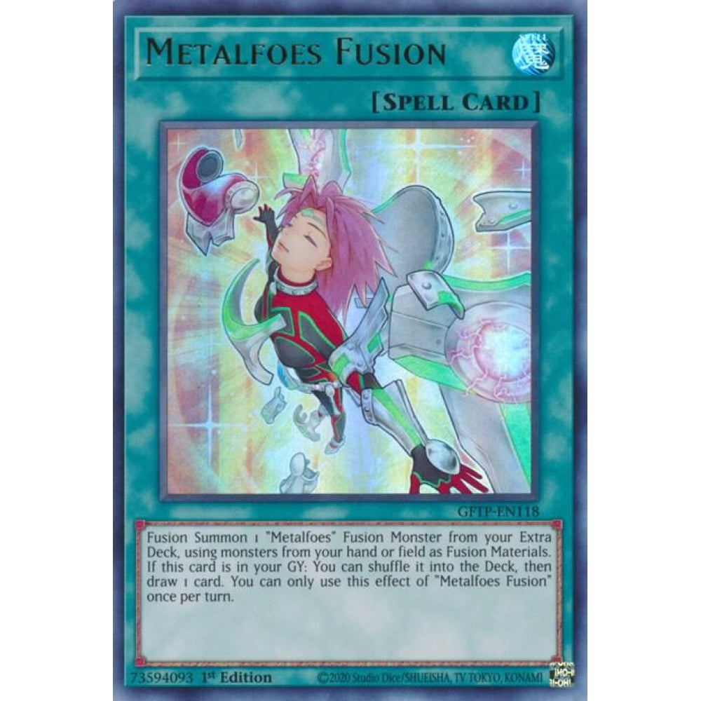 Metalfoes Fusion GFTP-EN118 Ultra Yu-Gi-Oh Ghosts From the Past