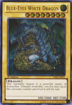 Blue-Eyes White Dragon (V.2 - Ultimate Rare) - Starter Deck: Kaiba Reloaded (Ultimate Rare) [YSKR-001]