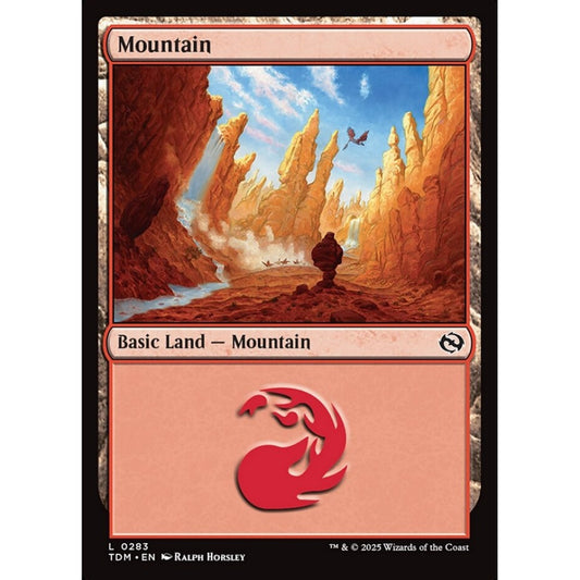 Mountain common 283 Magic the Gathering Tarkir: Dragonstorm