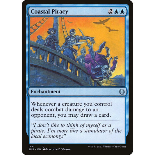 Coastal Piracy uncommon 144 Magic the Gathering Jumpstart