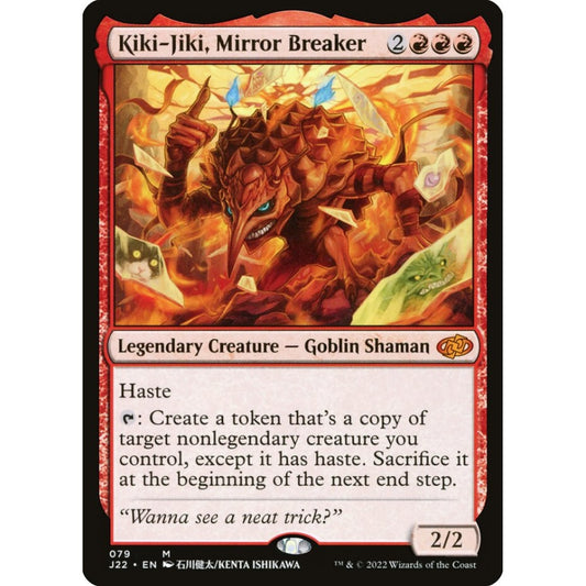 Kiki-Jiki, Mirror Breaker mythic 79 Magic the Gathering Jumpstart 2022