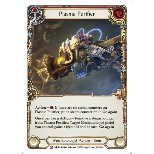 Plasma Purifier 1HP190 Majestic Flesh & Blood Trading Card Game History Pack 1 in Regular Art