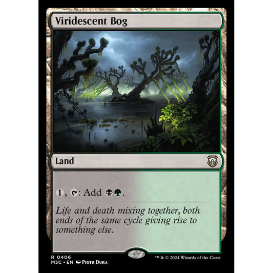 Viridescent Bog, 406, rare, Magic: The Gathering, Modern Horizons 3