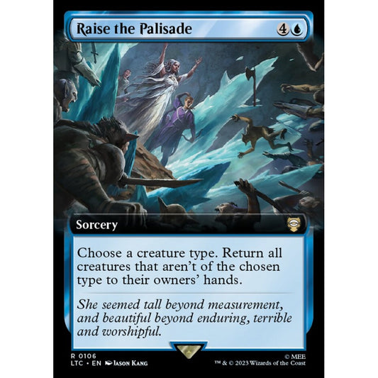 Raise the Palisade, rare, 106, Magic the Gathering, Tales of Middle-earth Commander