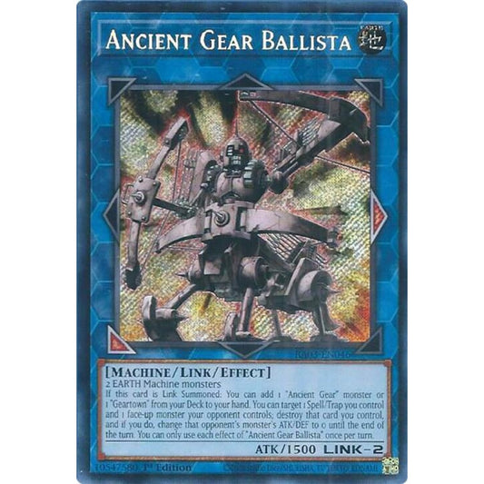 Ancient Gear Ballista (Secret Rare) RA03-EN046 Secret Yu-Gi-Oh Quarter Century Bonanza