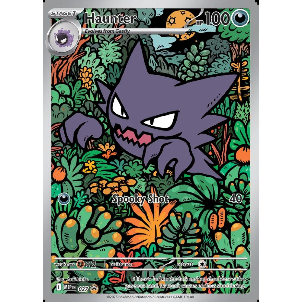 Haunter Promo 27.0 Pokemon Card Game Mega Evolution Promos