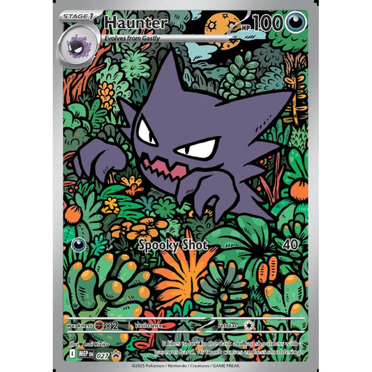Haunter Promo 27.0 Pokemon Card Game Mega Evolution Promos