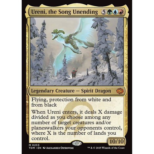 Ureni, the Song Unending mythic 233 Magic the Gathering Tarkir: Dragonstorm