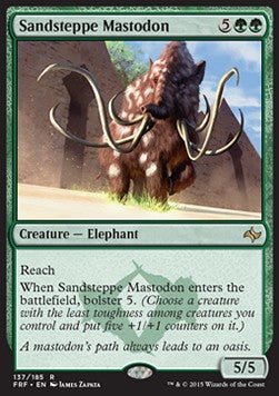 Sandsteppe Mastodon