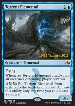Torrent Elemental - Fate Reforged: Promos (Mythic) [PFRF-56]
