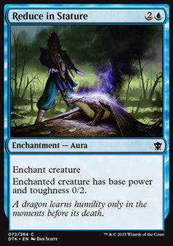 Reduce in Stature - Dragons of Tarkir (Common) [DTK-72]