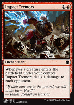 Impact Tremors - Dragons of Tarkir (Common) [DTK-140]