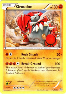 Groudon - Primal Clash (Rare) [PRC-84]