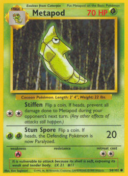Metapod - Base Set (Common) [BS-54]