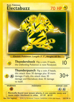 Electabuzz - Base Set 2 (Rare) [B2-24]