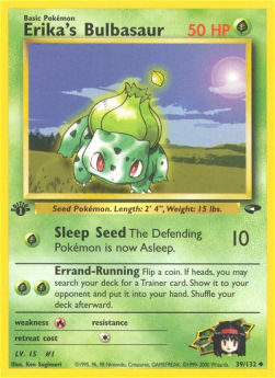 Erika's Bulbasaur - Gym Challenge (Uncommon) [GC-39]