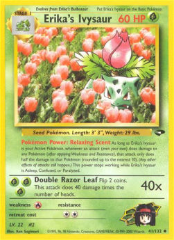 Erika's Ivysaur