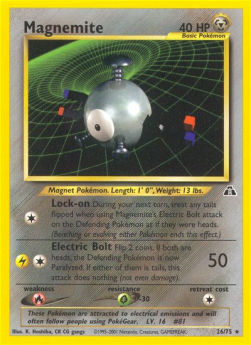 Magnemite - Neo Discovery (Rare) [NDI-26]