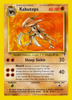 Kabutops - Legendary Collection (Rare) [LC-27]