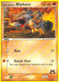 Team Magma's Rhyhorn (Ram)