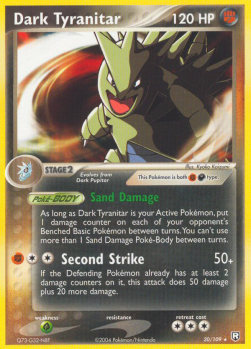 Dark Tyranitar (Sand Damage)