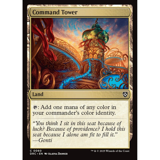 Command Tower, 60, common, Magic: The Gathering, Aetherdrift Commander