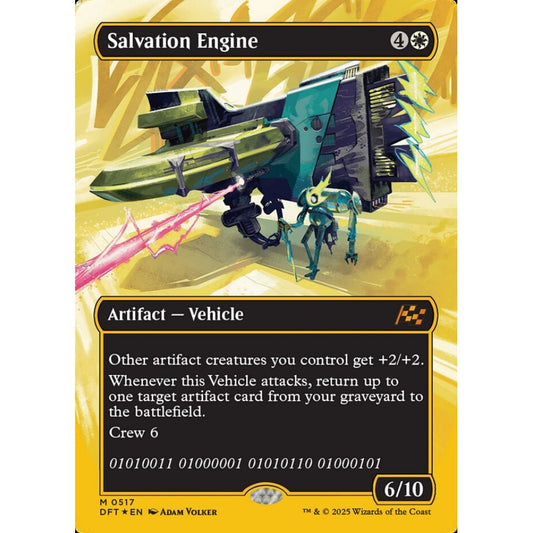 Salvation Engine, 517, mythic, Magic: The Gathering, Aetherdrift