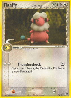 Flaaffy δ Delta Species - EX Dragon Frontiers (Uncommon) [DF-30]