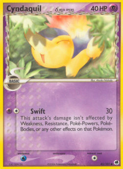 Cyndaquil δ Delta Species - EX Dragon Frontiers (Common) [DF-45]