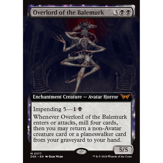 Overlord of the Balemurk, 377, mythic, Magic: The Gathering, Duskmourn: House of Horror