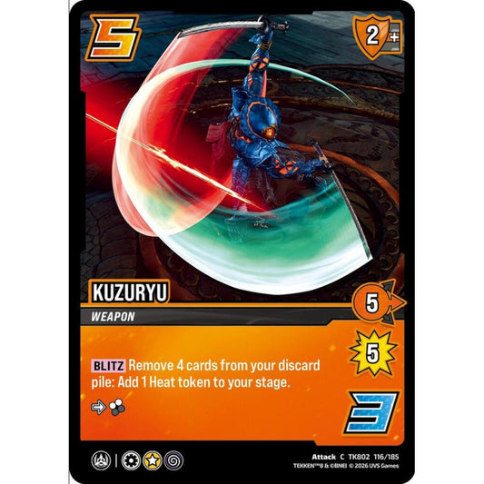 Kuzuryu 116/185 TK802 Universus Tekken 8 Attack C