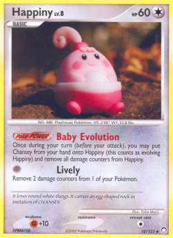 Happiny Lv.8