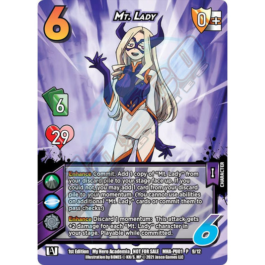 Mt. Lady, 9/12, MHA-PU01, Universus, MHA Promos, nan