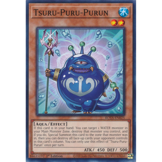 Tsuru-Puru-Purun ROTA-EN025 Common Common Yu-Gi-Oh Rage of the Abyss in Art