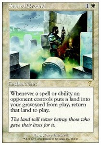 Sacred Ground - Seventh Edition (Rare) [7ED-36]