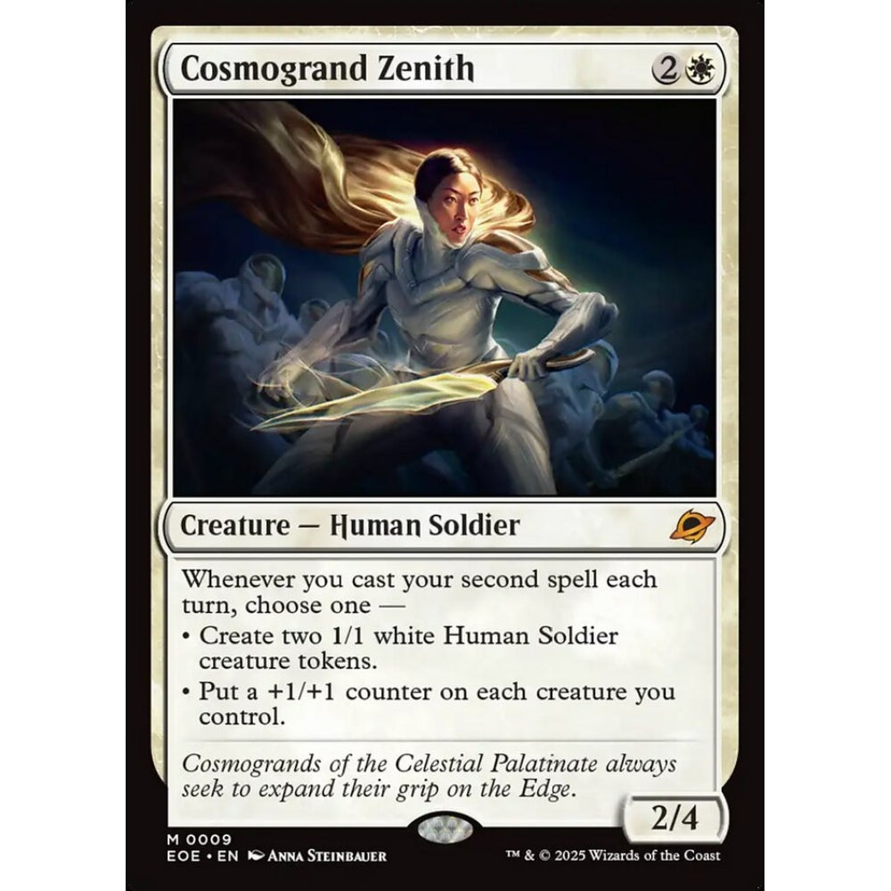 Cosmogrand Zenith mythic 9 Magic the Gathering Edge of Eternities