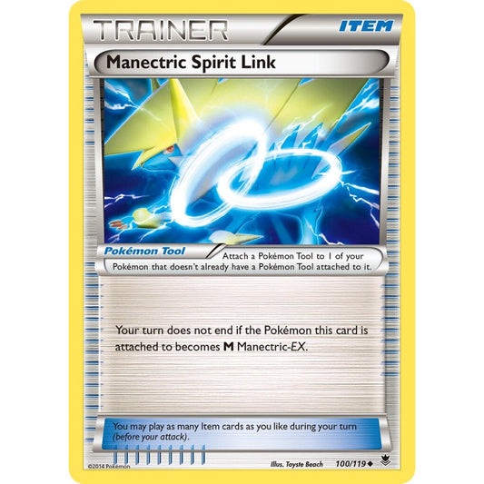 Manectric Spirit Link Uncommon 100/119 Pokemon Card Game Phantom Forces