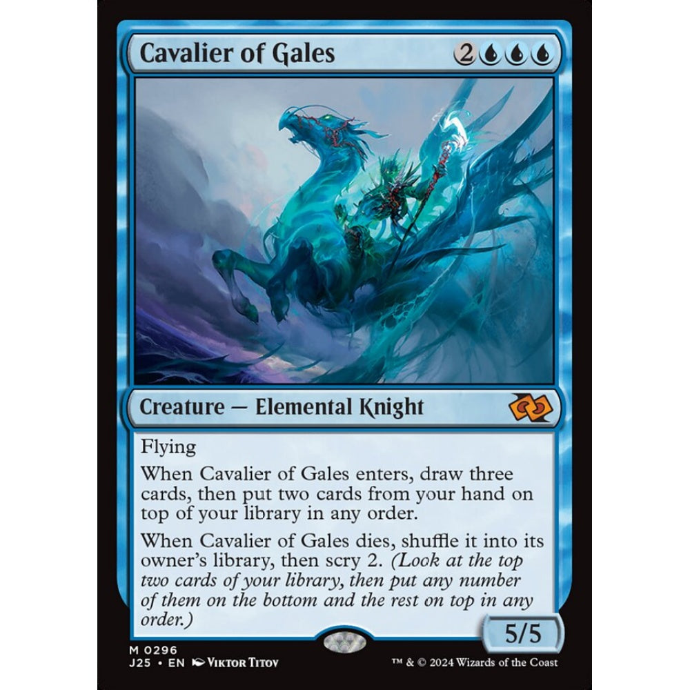 Cavalier of Gales, 296, mythic, Magic: The Gathering, Foundations Jumpstart