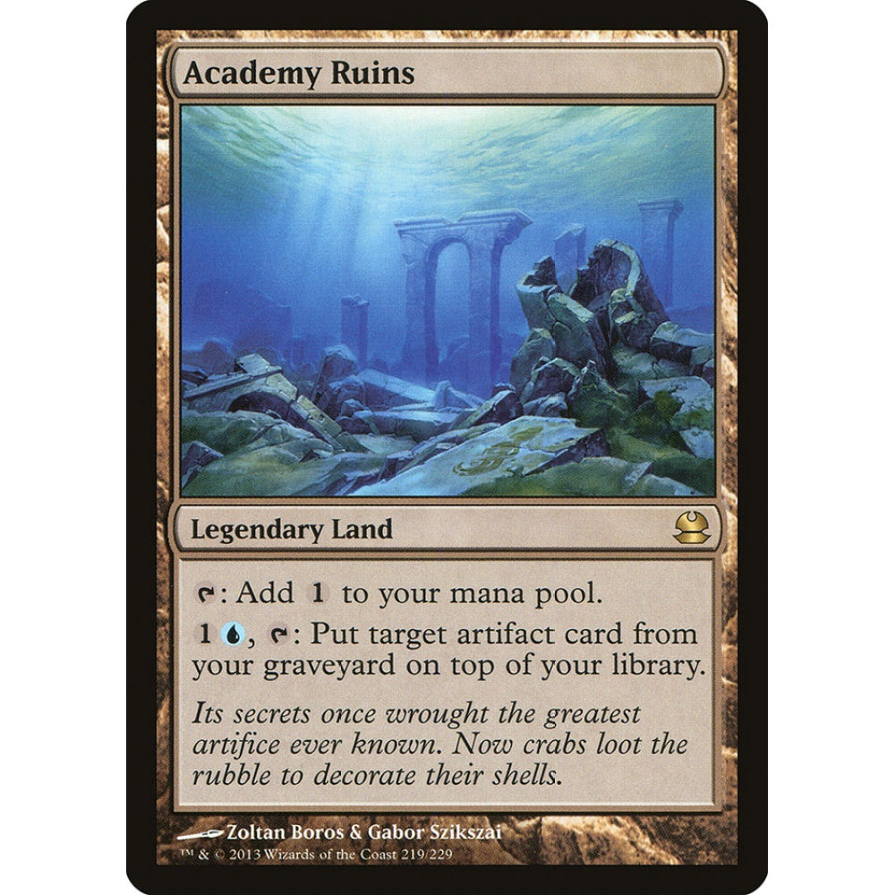 Academy Ruins rare 219 Magic the Gathering Modern Masters