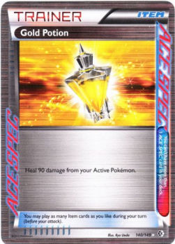 Gold Potion - Boundaries Crossed (Holo Rare) [BCR-140]