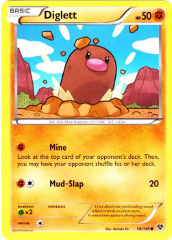 Diglett - XY (Common) [XY-58]