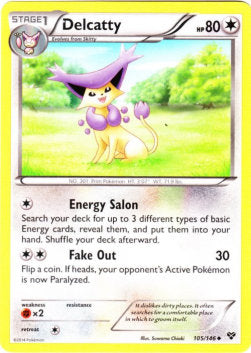 Delcatty - XY (Uncommon) [XY-105]