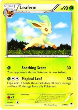 Leafeon - Furious Fists (Rare) [FFI-7]