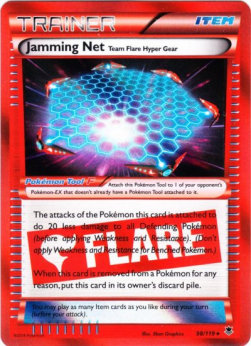 Jamming Net Team Flare Hyper Gear - Phantom Forces (Holo Rare) [PHF-98]