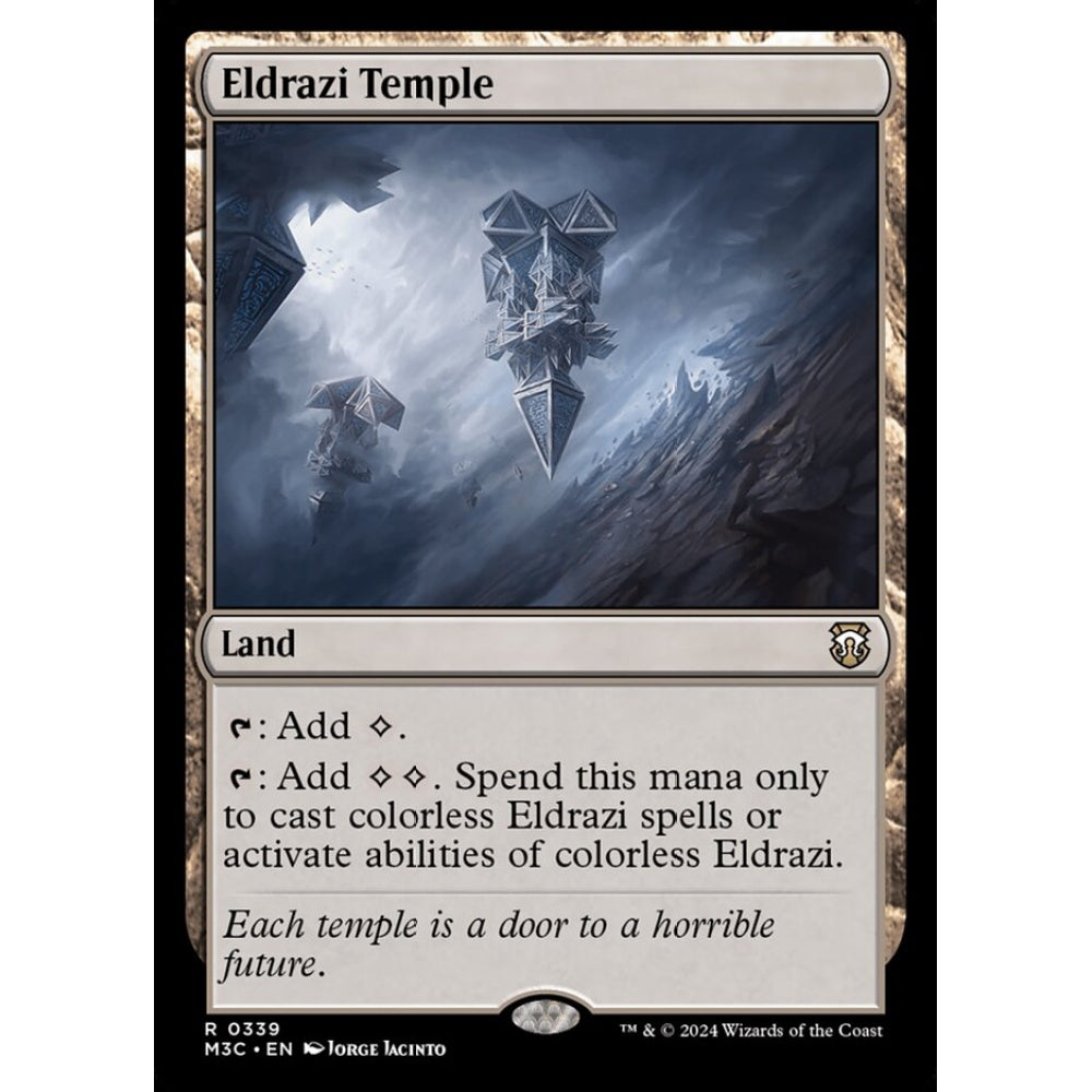 Eldrazi Temple, 339, rare, Magic: The Gathering, Modern Horizons 3