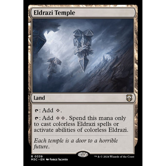 Eldrazi Temple, 339, rare, Magic: The Gathering, Modern Horizons 3